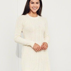 Hollister Dresses - NEW Hollister Cable Knit Swing Sweater Dress Hollister Dresses - NEW Hollister Cable Knit Swing Sweater Dress